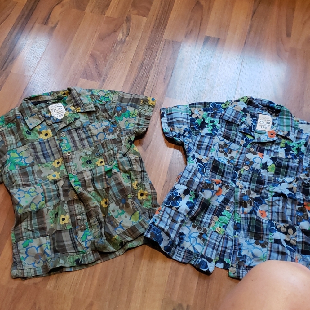 Childrens Place Hawaiian shirts